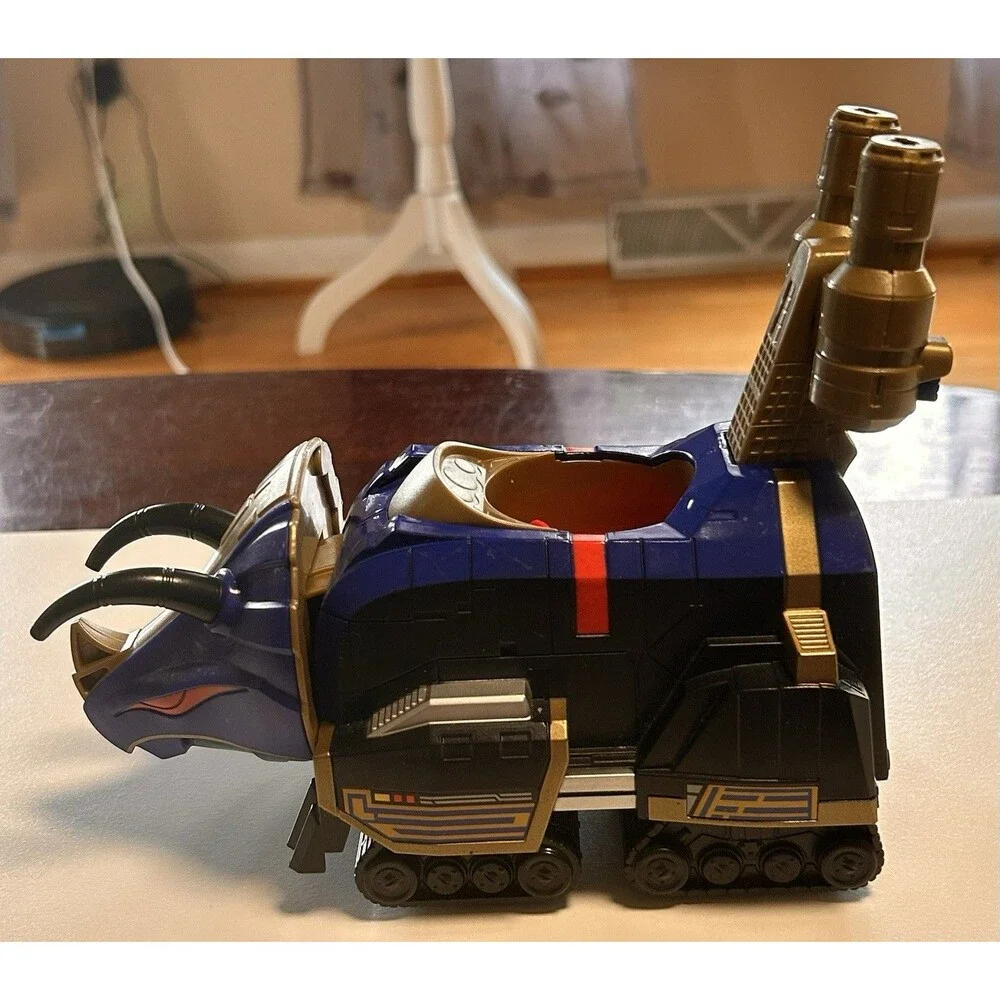 Imaginext Power‎ Rangers White Ranger Tiger Zord & Blue Ranger Triceratop Zord